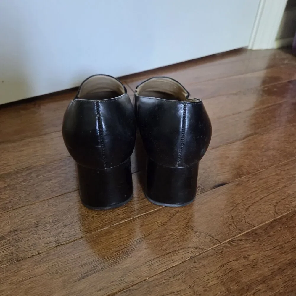 Nine West Womens Slip On Pumps Black Size 7.5
